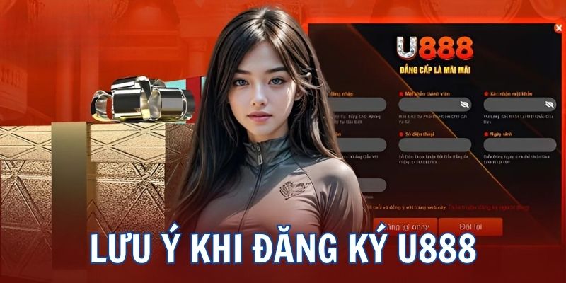 Những vấn đề cần chú ý khi tạo tài khoản mới tại U888